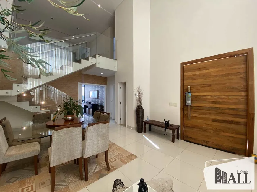Foto 1 de Casa de Condomínio com 3 Quartos à venda, 274m² em Condomínio Village Damha III, Mirassol
