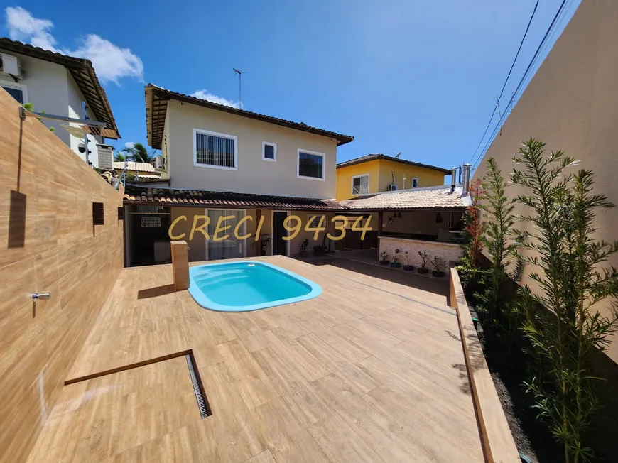 Foto 1 de Casa de Condomínio com 4 Quartos à venda, 200m² em Buraquinho, Lauro de Freitas