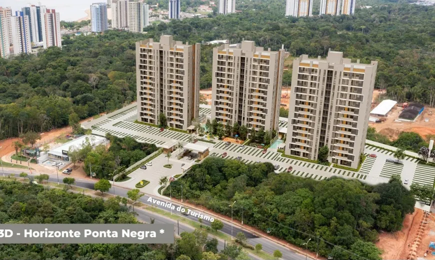 Foto 1 de Apartamento com 2 Quartos à venda, 64m² em Ponta Negra, Manaus