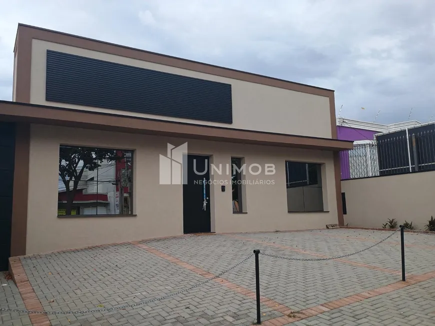 Foto 1 de Ponto Comercial para alugar, 263m² em Jardim Proença, Campinas