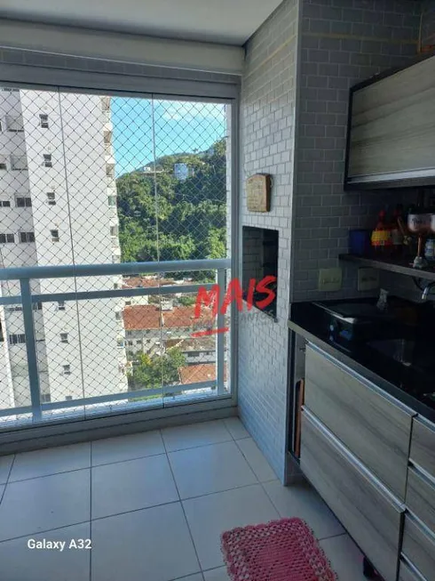 Foto 1 de Apartamento com 3 Quartos à venda, 132m² em Marapé, Santos