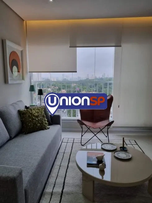 Foto 1 de Apartamento com 1 Quarto à venda, 38m² em Brooklin, São Paulo