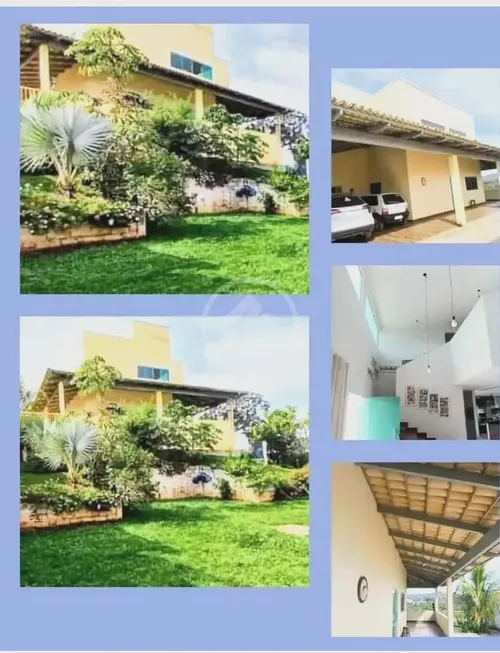 Foto 1 de Sobrado com 4 Quartos à venda, 377m² em Zona Rural, Goiás