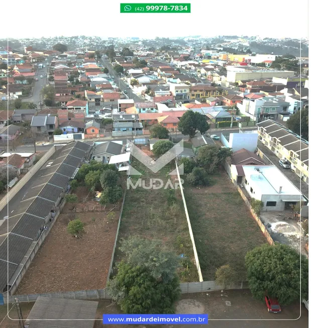 Foto 1 de Lote/Terreno à venda, 1061m² em Contorno, Ponta Grossa