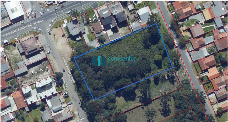 Foto 1 de Lote/Terreno à venda, 4750m² em Boqueirão, Curitiba