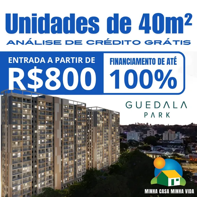 Foto 1 de Apartamento com 2 Quartos à venda, 40m² em Butantã, São Paulo