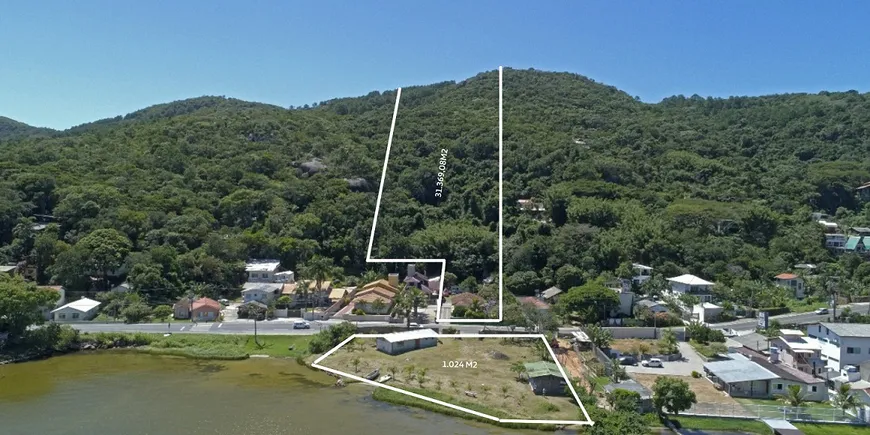 Foto 1 de Lote/Terreno à venda, 31369m² em Lagoa da Conceição, Florianópolis