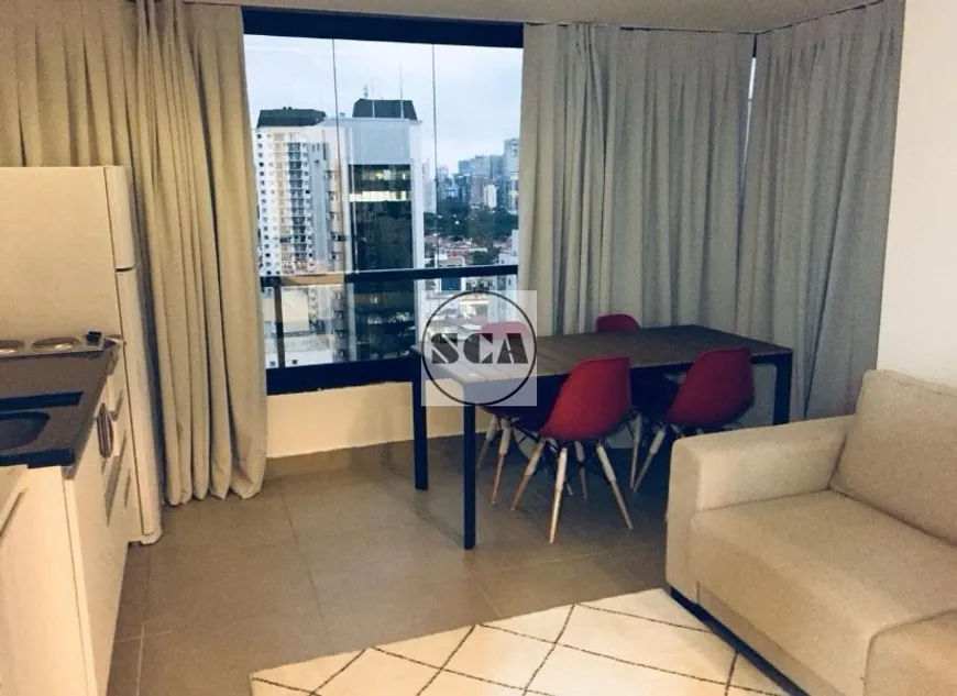 Foto 1 de Apartamento com 1 Quarto para alugar, 57m² em Vila Olímpia, São Paulo