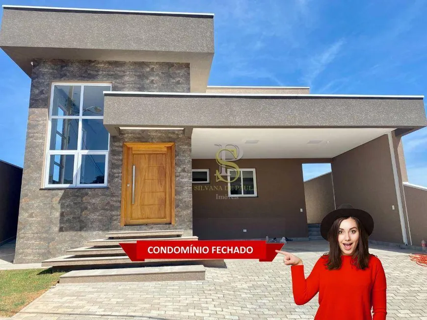Foto 1 de Casa de Condomínio com 3 Quartos à venda, 192m² em Jardim dos Pinheiros, Atibaia