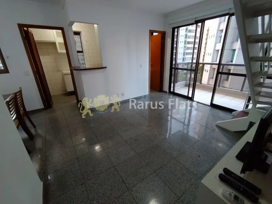 Foto 1 de Flat com 2 Quartos para alugar, 73m² em Moema, São Paulo