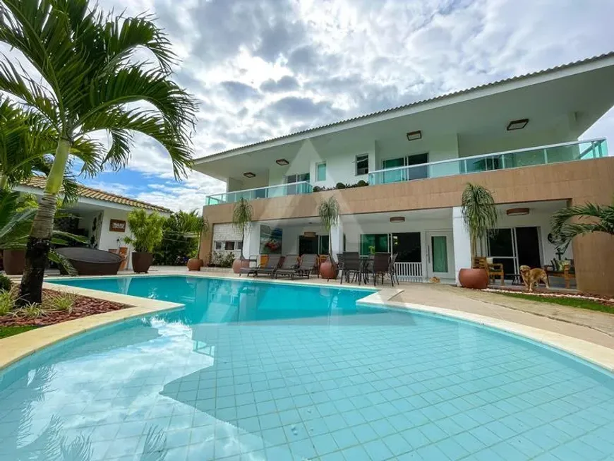 Foto 1 de Casa de Condomínio com 6 Quartos à venda, 539m² em Parque Encontro das Aguas, Lauro de Freitas
