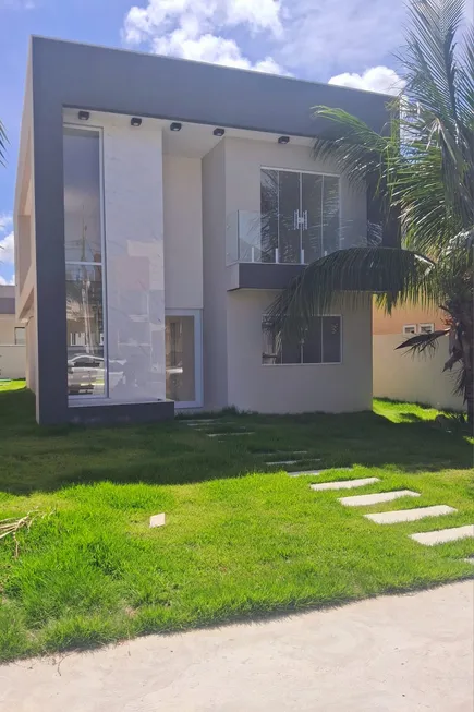 Foto 1 de Casa de Condomínio com 4 Quartos à venda, 170m² em Abrantes, Camaçari