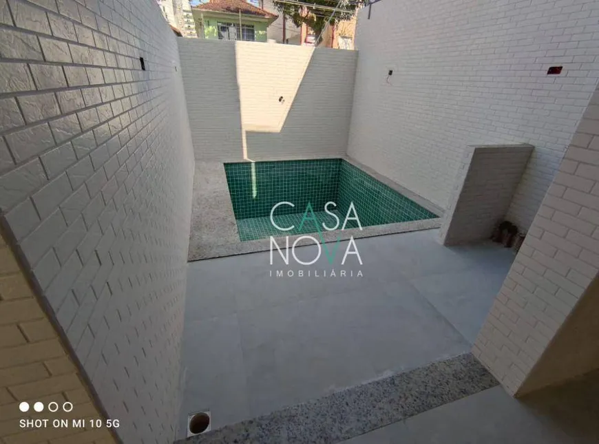 Foto 1 de Casa com 2 Quartos à venda, 100m² em Campo Grande, Santos