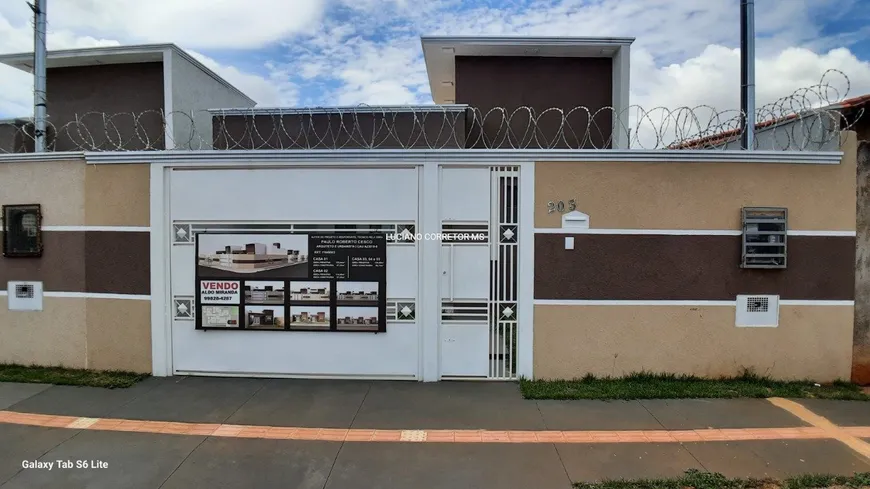 Foto 1 de Casa com 3 Quartos à venda, 70m² em Jardim Aeroporto, Campo Grande