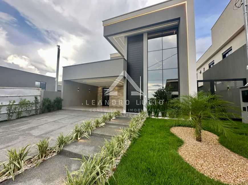 Foto 1 de Casa de Condomínio com 3 Quartos à venda, 155m² em Residencial Parqville Jacaranda, Aparecida de Goiânia