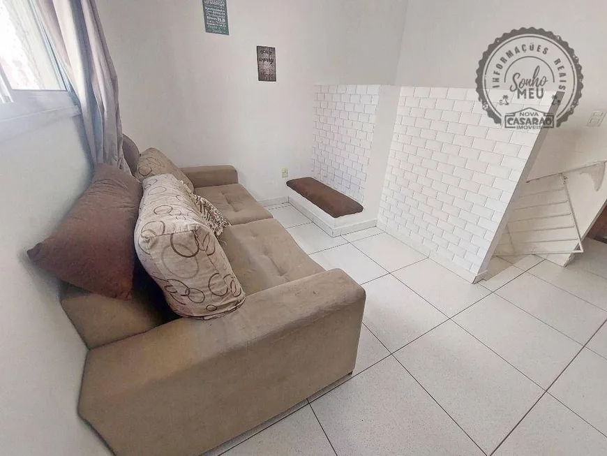 Foto 1 de Casa de Condomínio com 2 Quartos à venda, 56m² em Vila Guilhermina, Praia Grande