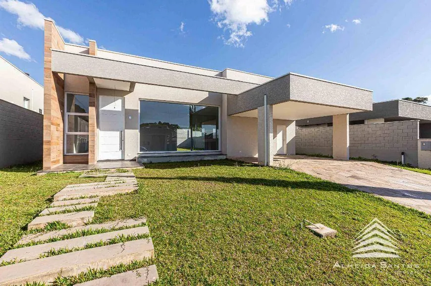 Foto 1 de Casa de Condomínio com 3 Quartos à venda, 256m² em Santa Felicidade, Curitiba