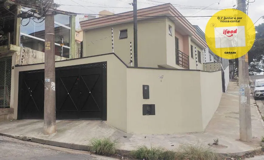 Foto 1 de Sobrado com 3 Quartos à venda, 100m² em Parque das Nações, Santo André