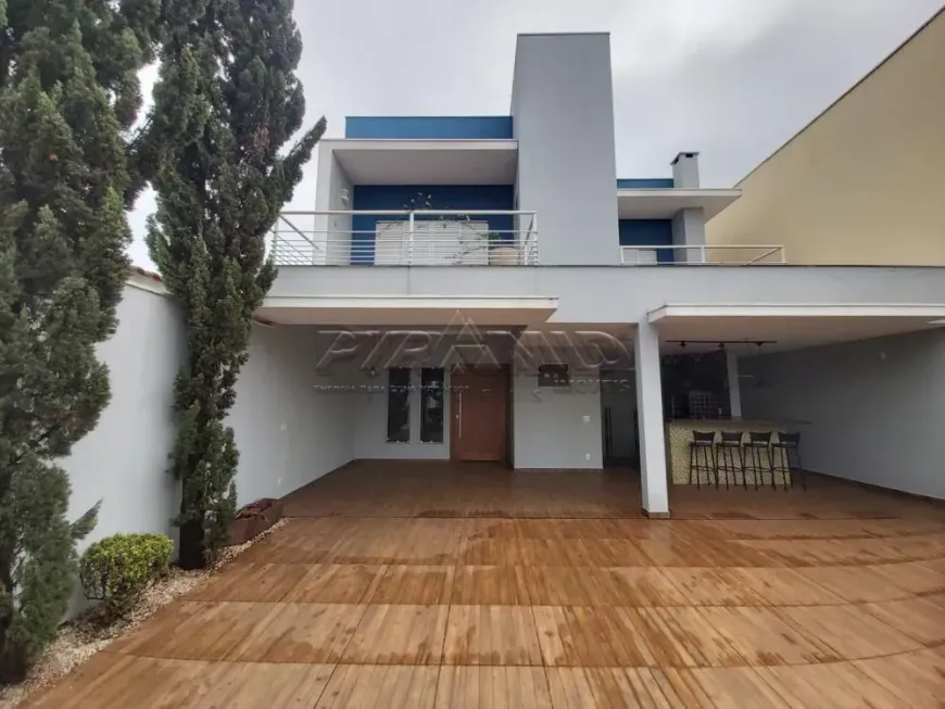 Foto 1 de Casa de Condomínio com 3 Quartos para alugar, 250m² em Jardim Nova Aliança Sul, Ribeirão Preto