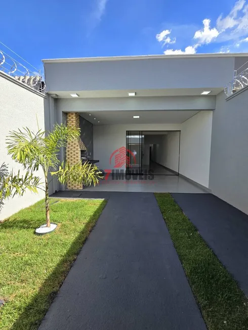 Foto 1 de Casa com 3 Quartos à venda, 109m² em Residencial Brisas da Mata, Goiânia