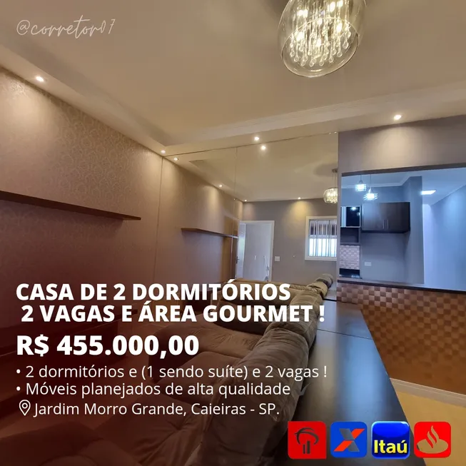 Foto 1 de Casa com 2 Quartos à venda, 90m² em Laranjeiras, Caieiras