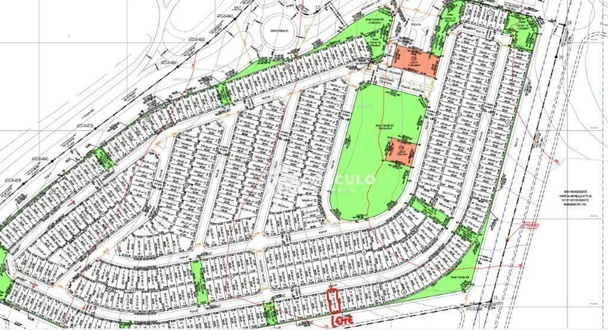 Foto 1 de Lote/Terreno à venda, 250m² em Conjunto Maringá II, Uberaba