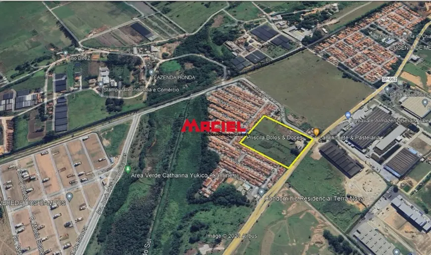 Foto 1 de Lote/Terreno à venda, 40000m² em Eugênio de Melo, São José dos Campos