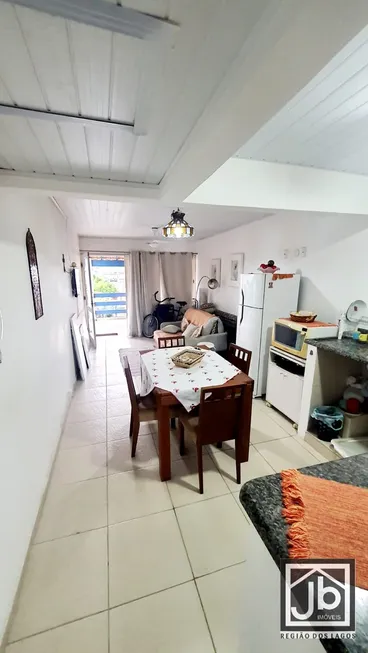 Foto 1 de Apartamento com 1 Quarto à venda, 55m² em Portinho, Cabo Frio