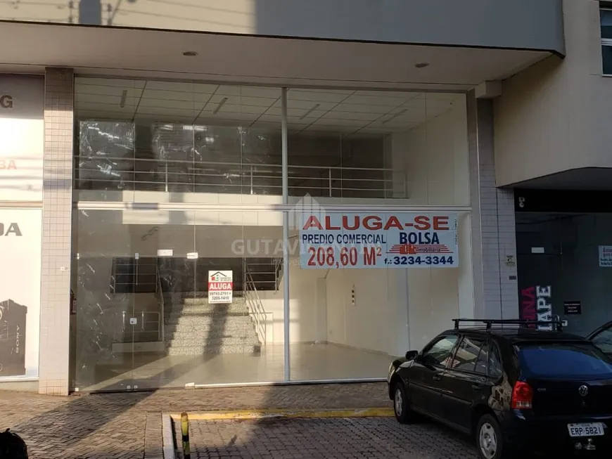 Foto 1 de Sala Comercial para alugar, 208m² em Vila Santa Tereza, Bauru