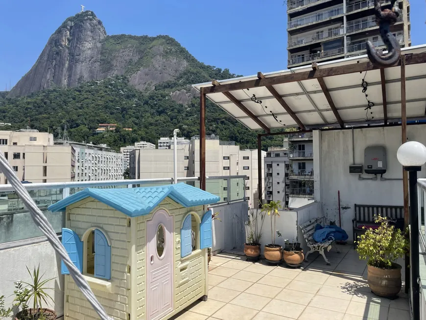 Foto 1 de Cobertura com 3 Quartos à venda, 150m² em Humaitá, Rio de Janeiro