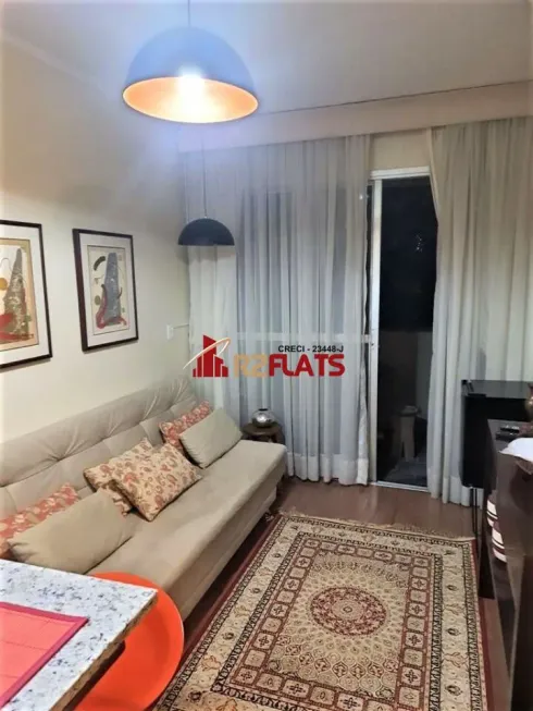 Foto 1 de Flat com 1 Quarto para alugar, 36m² em Moema, São Paulo