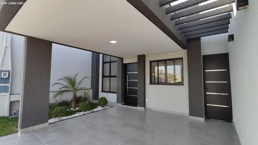 Foto 1 de Casa de Condomínio com 3 Quartos à venda, 112m² em RESIDENCIAL MONTE VERDE, Indaiatuba