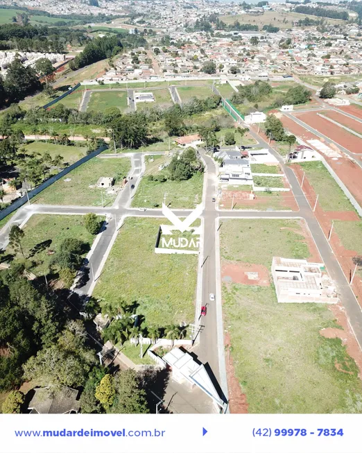 Foto 1 de Lote/Terreno à venda, 400m² em Jardim Carvalho, Ponta Grossa