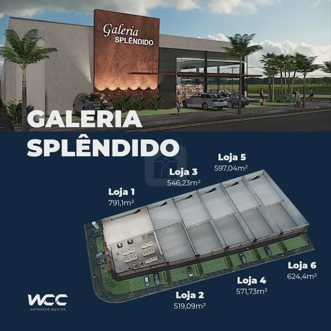 Foto 1 de Ponto Comercial para alugar, 546m² em Jardim Botânico, Uberlândia