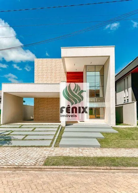 Foto 1 de Casa de Condomínio com 4 Quartos à venda, 262m² em Loteamento Novo Aquiraz, Aquiraz