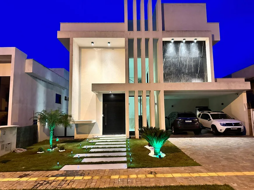 Foto 1 de Casa de Condomínio com 4 Quartos para alugar, 400m² em PORTAL DO SOL GREEN, Goiânia