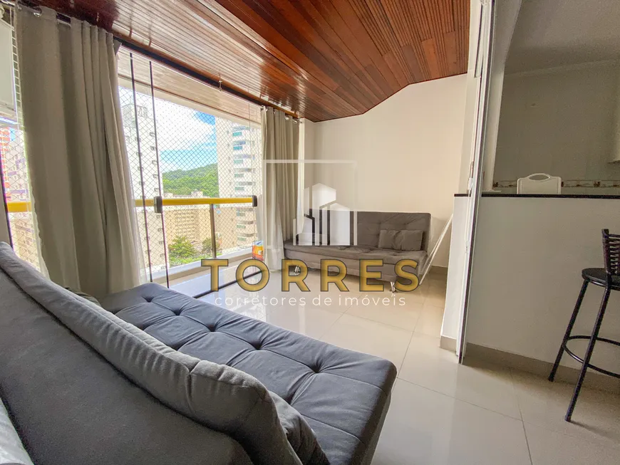 Foto 1 de Flat com 1 Quarto à venda, 60m² em Praia das Pitangueiras, Guarujá