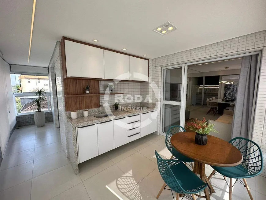 Foto 1 de Apartamento com 2 Quartos à venda, 77m² em Boqueirão, Santos