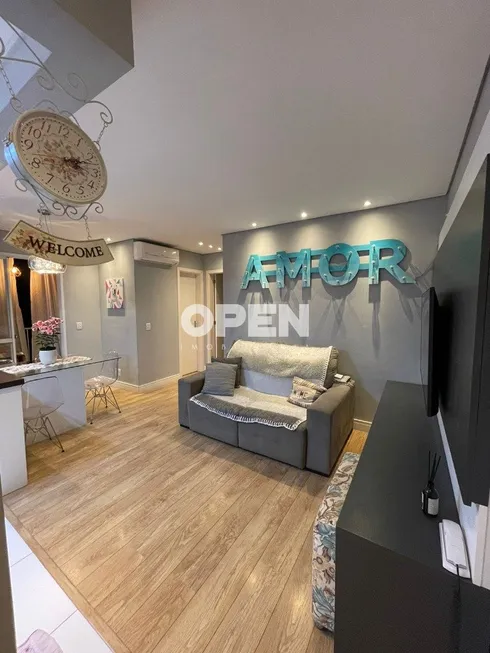 Foto 1 de Apartamento com 2 Quartos à venda, 53m² em Fátima, Canoas