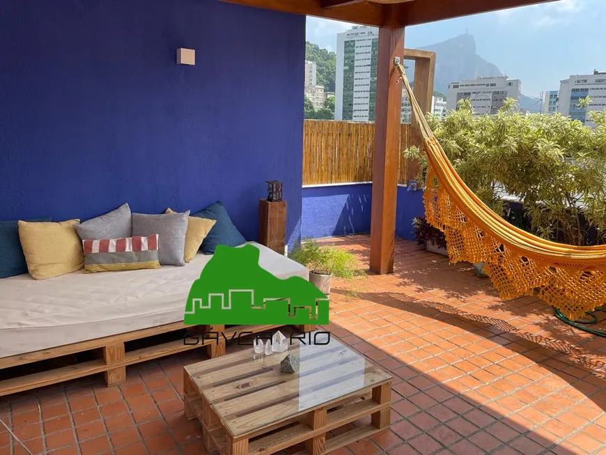 Foto 1 de Cobertura com 2 Quartos para alugar, 162m² em Gávea, Rio de Janeiro