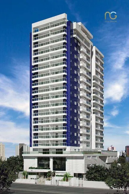 Foto 1 de Apartamento com 3 Quartos à venda, 98m² em Aviação, Praia Grande