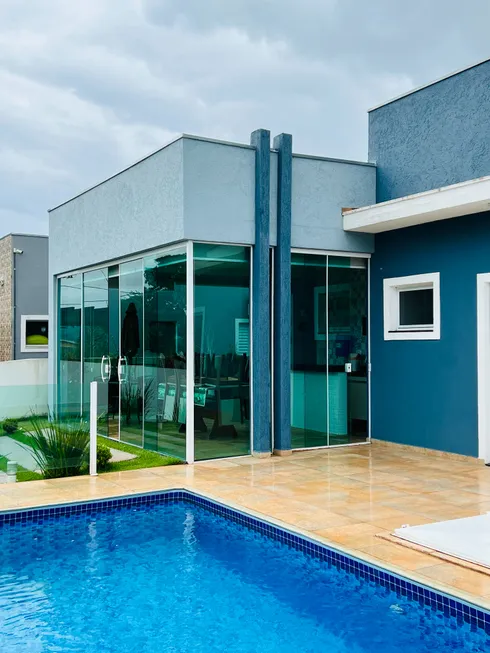 Foto 1 de Casa de Condomínio com 3 Quartos à venda, 162m² em Condomínio Riviera de Santa Cristina XIII, Paranapanema
