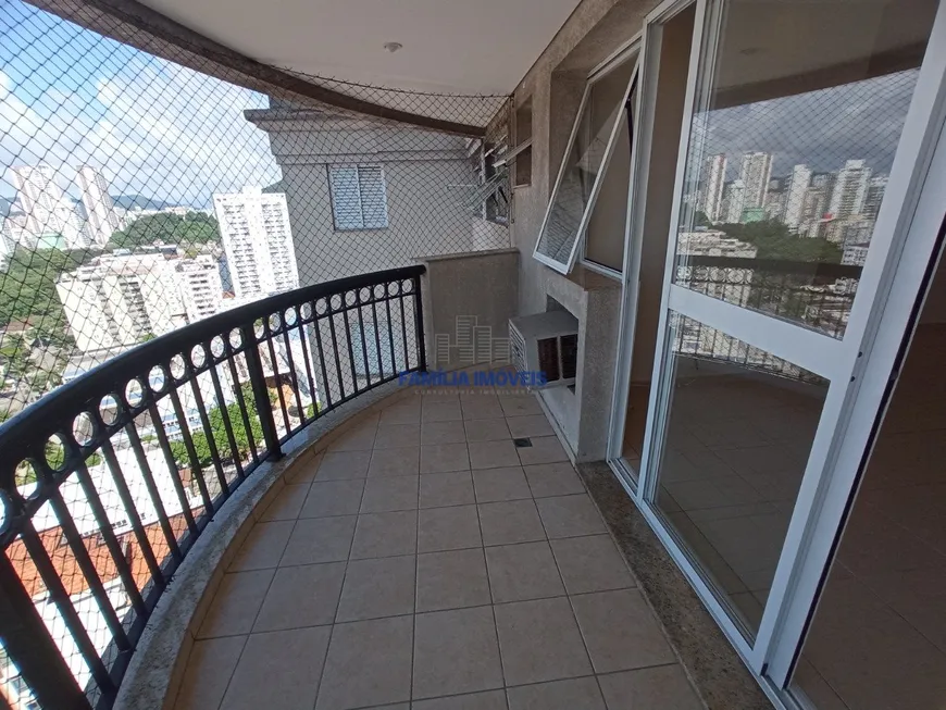 Foto 1 de Apartamento com 2 Quartos para alugar, 67m² em José Menino, Santos