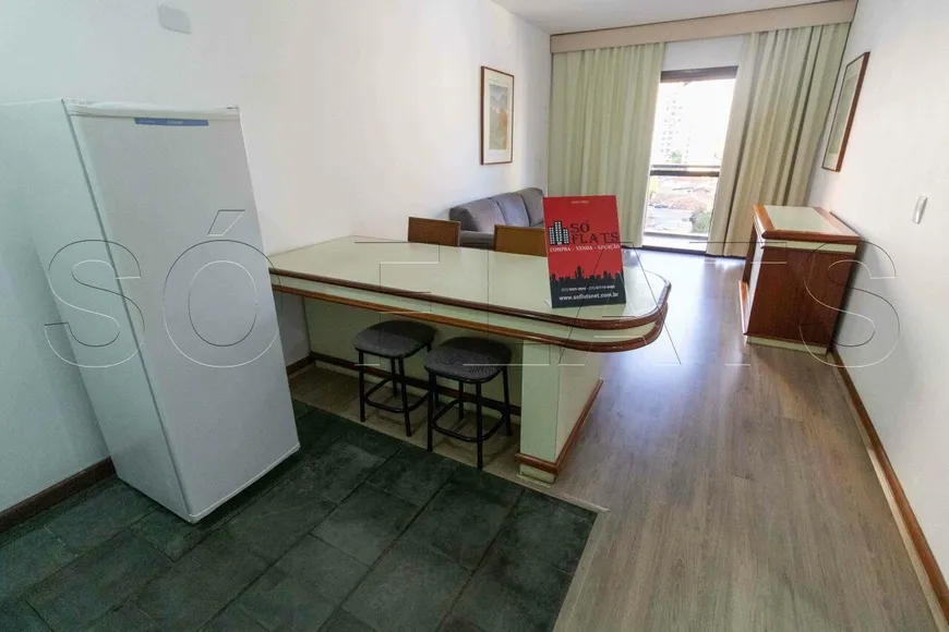 Foto 1 de Flat com 1 Quarto para alugar, 45m² em Jardim Paulista, São Paulo