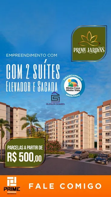 Foto 1 de Apartamento com 2 Quartos à venda, 41m² em Coqueiro, Ananindeua