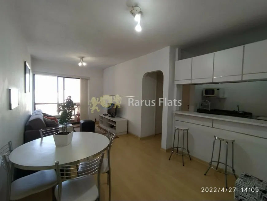 Foto 1 de Flat com 1 Quarto para alugar, 41m² em Jardim Paulista, São Paulo