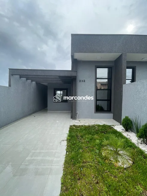 Foto 1 de Casa com 3 Quartos à venda, 116m² em Iguaçu, Fazenda Rio Grande