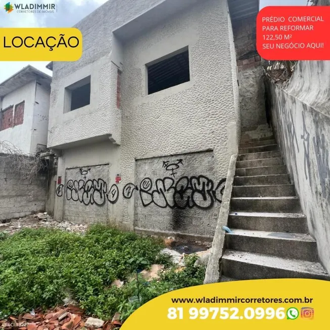 Foto 1 de Casa com 1 Quarto para alugar, 122m² em Pina, Recife