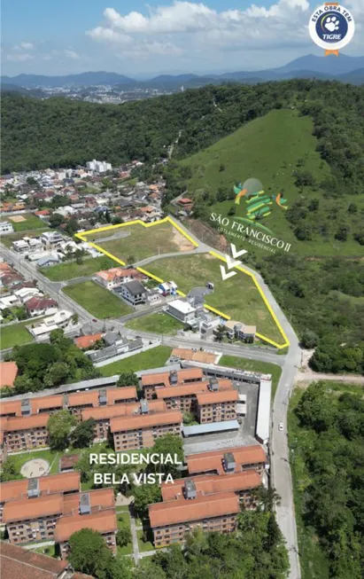 Foto 1 de Lote/Terreno à venda, 363m² em Bela Vista, Gaspar