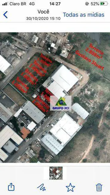 Foto 1 de Lote/Terreno à venda, 6000m² em Chácaras Campos dos Amarais, Campinas